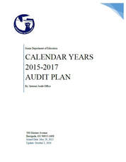 2015-2017 audit plan